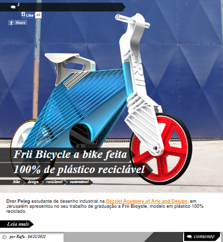 Frii Bicycle — Hypeness post