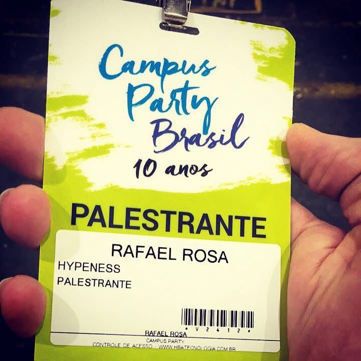 Campus Party speaker badge