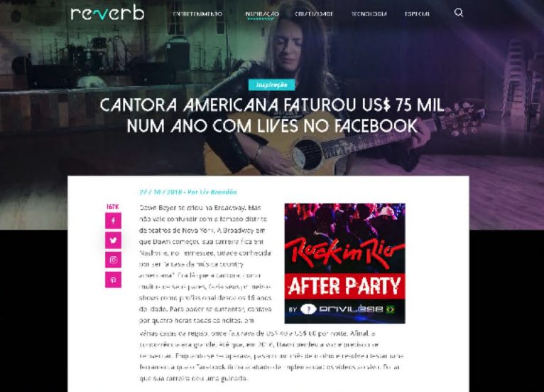 Reverb Facebook post · 9k reactions