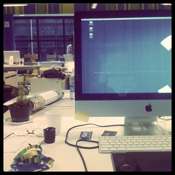 My desk